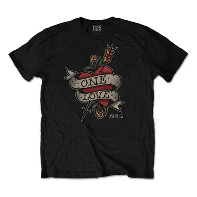 Nas Ing Love Tattoo Unisex Black