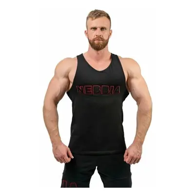 Nebbia Gym Tank Top Strength Black Fitness póló