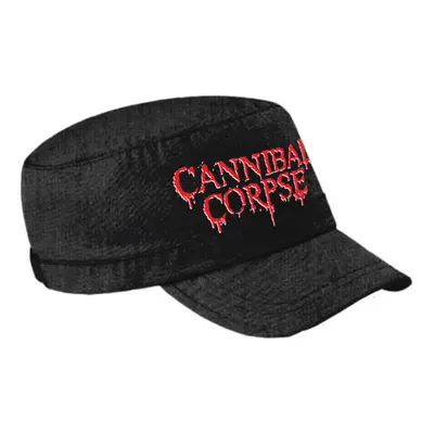 Cannibal Corpse Sapka Logo Army Black