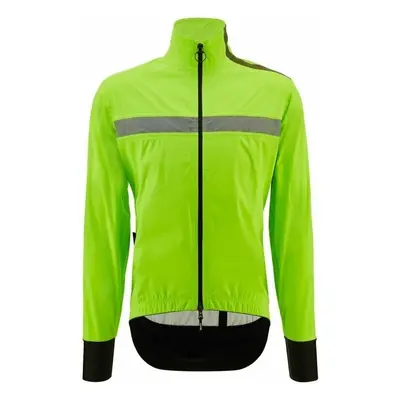 Santini Guard Neo Shell Rain Kabát Verde Fluo