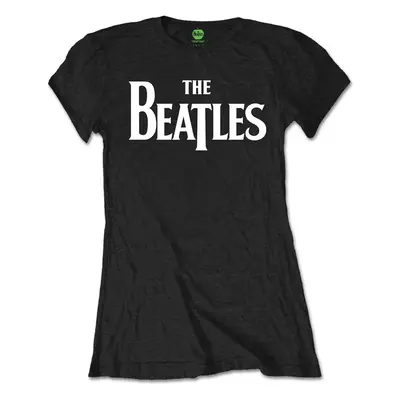 The Beatles Ing Drop T Womens Black