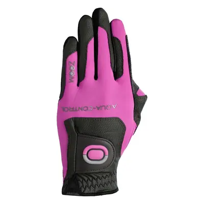 Zoom Gloves Aqua Control Golf Charcoal/Fuchsia Bal kéz Női kesztyű