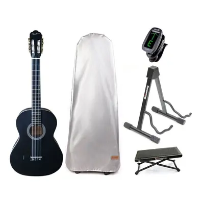 Pasadena SC041 BK SET Black Klasszikus gitár