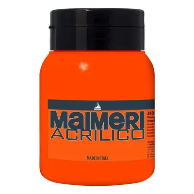 Maimeri Acrilico Akril festék Vermilion (Hue) 500 ml db