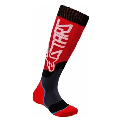 Alpinestars Zokni MX Plus-2 Socks Red/White