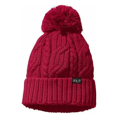 Jack Wolfskin Stormlock Pompom Beanie Cranberry Téli sapka