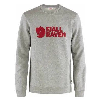 Fjällräven Logo Sweater Grey/Melange Pulóver