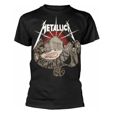 Metallica Ing 40th Anniversary Garage Unisex Black