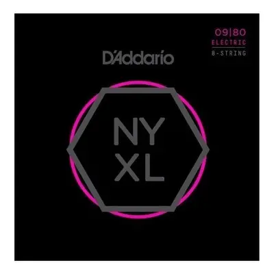 D'Addario NYXL0980 Elektromos gitárhúrok