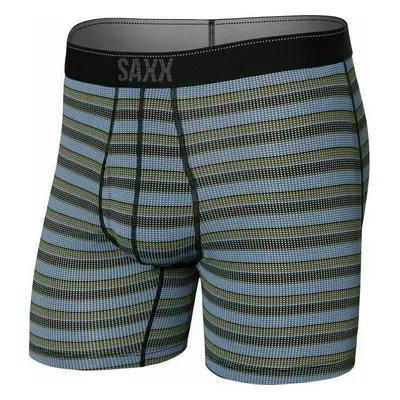 SAXX Quest Boxer Brief Solar Stripe/Twilight Fitness fehérnemű