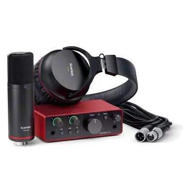 Focusrite Scarlett Solo Studio 4th Gen USB Audio interfész