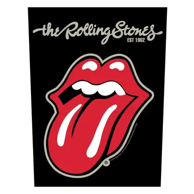 The Rolling Stones Plastered Tongue Felvarrható tapasz