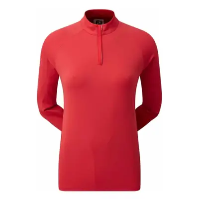 Footjoy Half-Zip Midlayer Red Pulóver