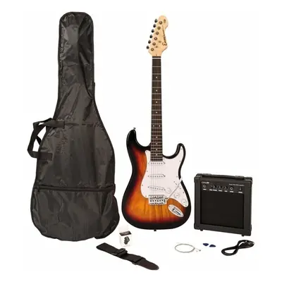 Encore E60 Blaster Pack Sunburst Elektromos gitár