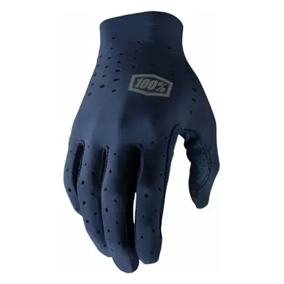 100% Sling Bike Gloves Navy Kesztyű kerékpározáshoz