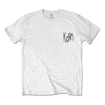 Korn Ing Scratched Type Unisex White