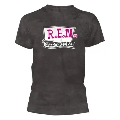 R.E.M. Ing Out Of Time Unisex Heather Grey