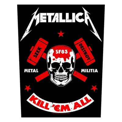 Metallica Metal Militia Felvarrható tapasz