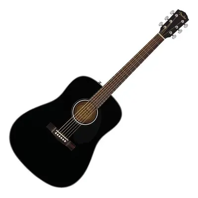 Fender CD-60S WN Black Akusztikus gitár