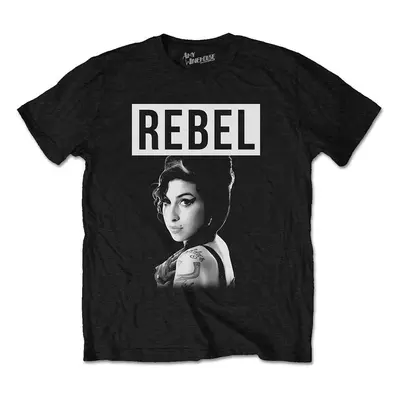 Amy Winehouse Ing Rebel Unisex Black