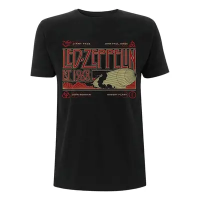 Led Zeppelin Ing Zeppelin & Smoke Unisex Black