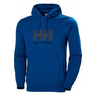 Helly Hansen Men's HH Logo Pulóver Deep Fjord