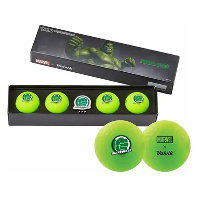 Volvik Vivid Marvel 2.0 Pack Golf Balls Hulk Golflabda