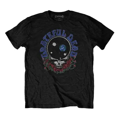 Grateful Dead Ing Space Your Face & Logo Unisex Black