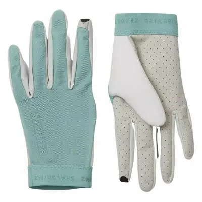 Sealskinz Paston Women's Perforated Palm Glove Blue Kesztyű kerékpározáshoz