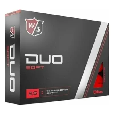 Wilson Staff Duo Soft Golf Balls Red Standard Golflabda