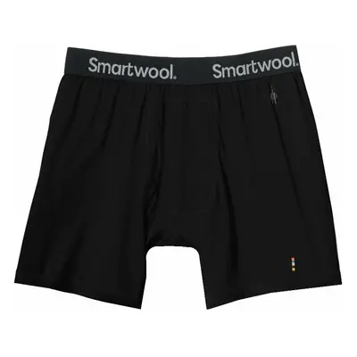 Smartwool Men's Merino Boxer Brief Boxed Black Termikus fehérnemű