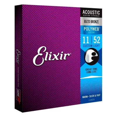 Elixir Polyweb Akusztikus gitárhúrok