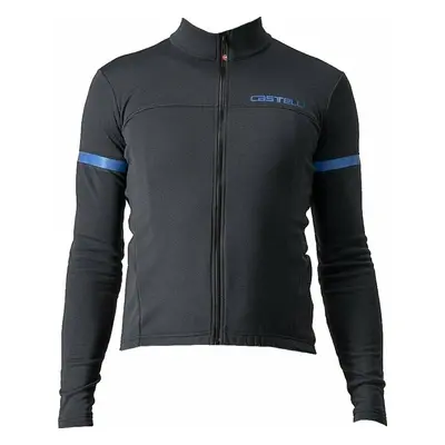 Castelli Fondo Full Zip Dzsörzi Light Black/Blue Reflex