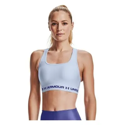 Under Armour Women's Armour Mid Crossback Sports Bra Isotope Blue/Regal Fitness fehérnemű