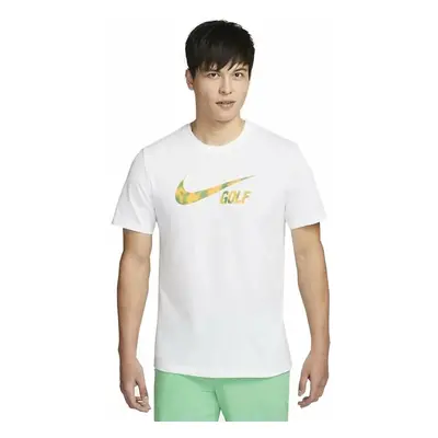 Nike Swoosh Mens Golf T-Shirt White Rövid ujjú póló