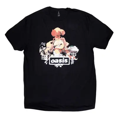 Oasis Ing Atomic Collage Unisex Black