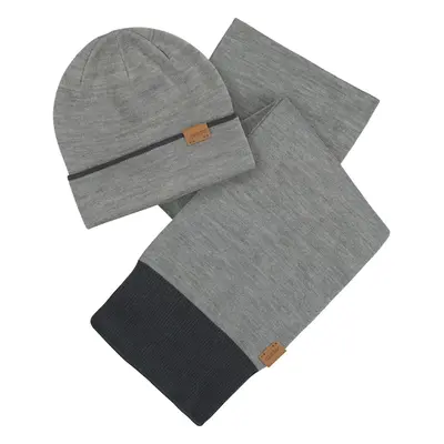 Musto Tipped Beanie & Scarf Sapka Szürke