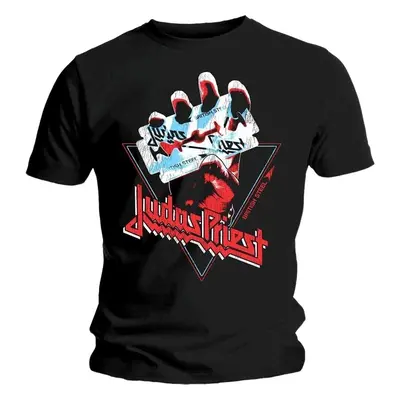 Judas Priest Ing British Steel Hand Triangle Unisex Black