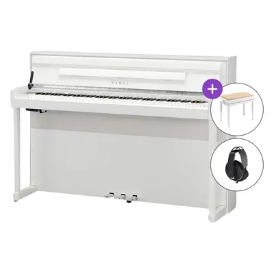 Kawai CA901W SET Digitális zongora Premium Satin White