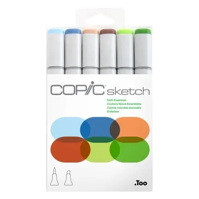 Copic Sketch Tintapatron Earth Essentials db