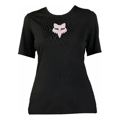 FOX Womens Ranger Foxhead Short Sleeve Dzsörzi Black