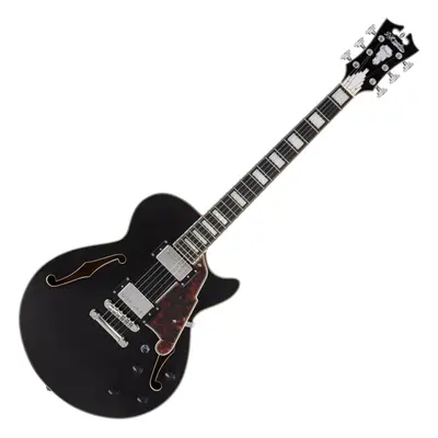 D'Angelico Premier SS Black Flake Félakusztikus - jazz-gitár