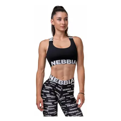 Nebbia Power Your Hero Iconic Sports Bra Black Fitness fehérnemű