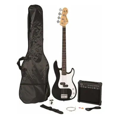 Encore E40 Blaster Pack Gloss Black Gloss Black Elektromos basszusgitár