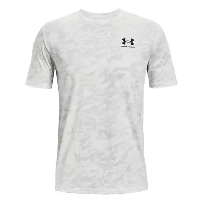 Under Armour ABC Camo Mens White/Mod Gray Fitness póló