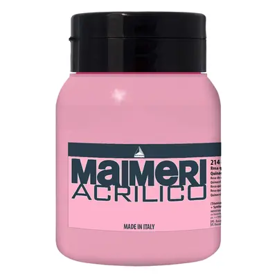 Maimeri Acrilico Akril festék Quinacridone Rose Light 500 ml db