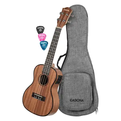 Cascha HH2035EL Mahogany LH Set Koncert ukulele