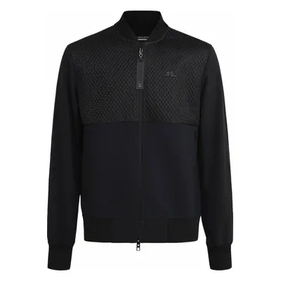 J.Lindeberg Logan Hybrid Bomber Black Dzseki