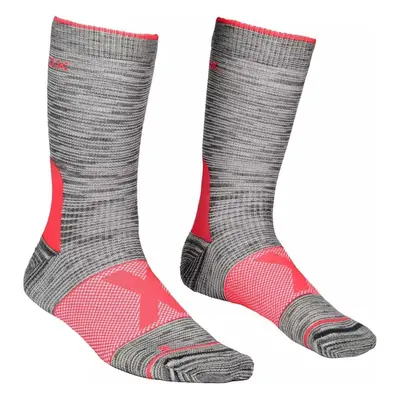 Ortovox Alpinist Mid Socks W Grey Blend Zoknik