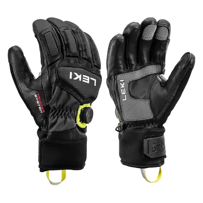 Leki Griffin Tune 3D Boa Black/Graphite/Ice Lemon Síkesztyű